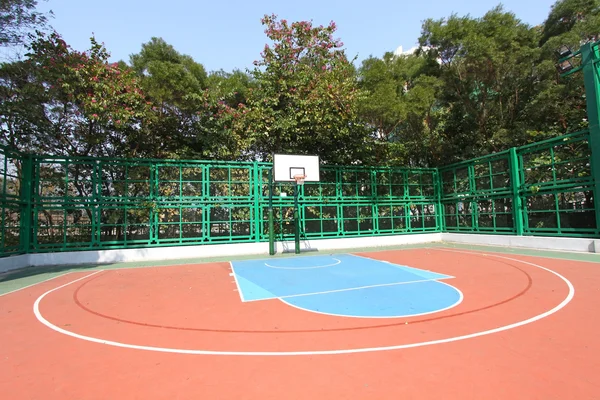 Basketballplatz im abstrakten Blick — Stockfoto