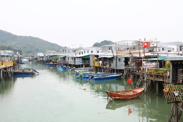 香港の漁村 tai o — ストック写真