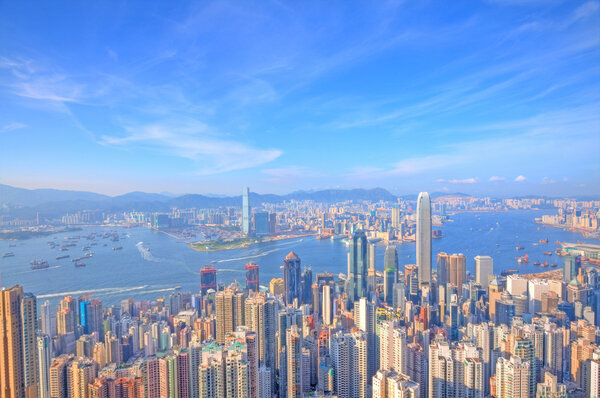 Гонконг днем
