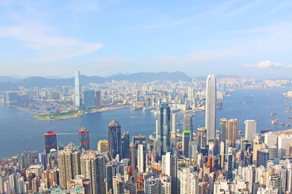 Vista di Hong Kong durante il giorno — Foto Stock