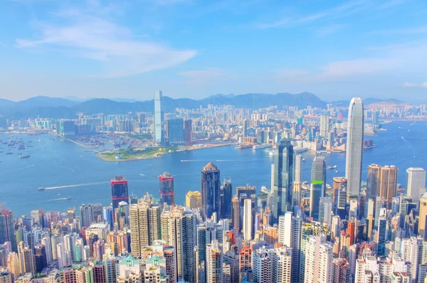 Hong Kong vista en el día —  Fotos de Stock