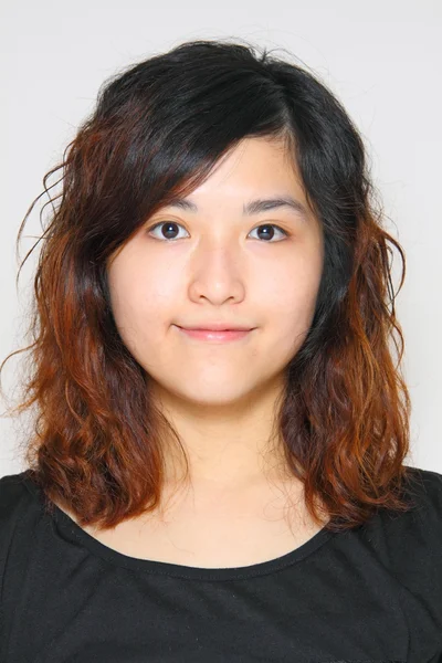 Güzel Asyalı bir kadın Close-Up — Stok fotoğraf