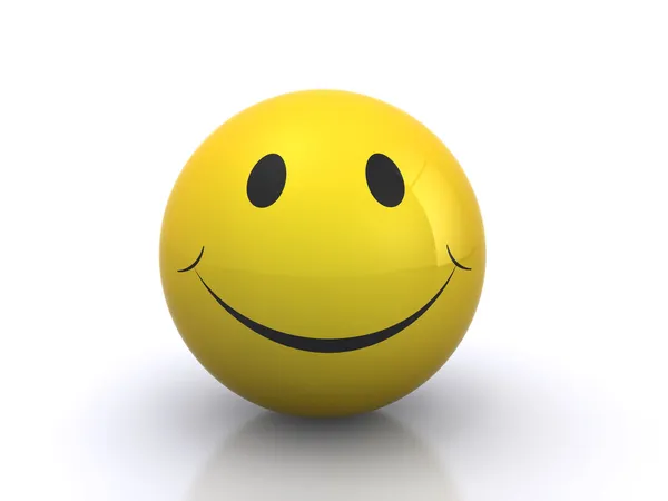 Szczęśliwy smiley — Zdjęcie stockowe