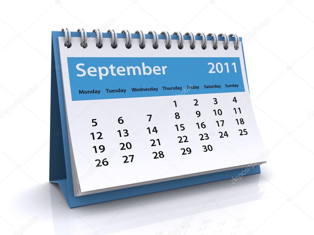 September 2011 calendar