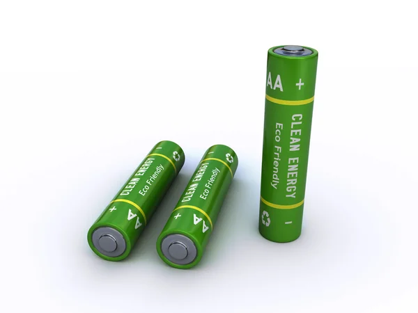 Акумуляторні батареї — стокове фото