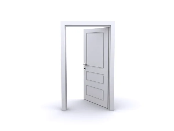 Porta aberta — Fotografia de Stock