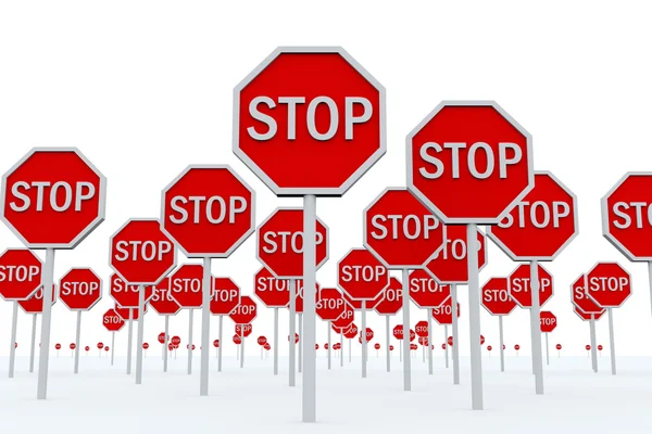 STOP Signs — Stock Photo, Image