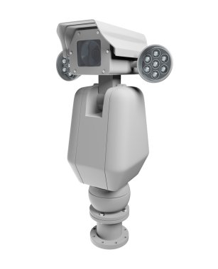 Infrared High Speed Pan Tilt Camera clipart