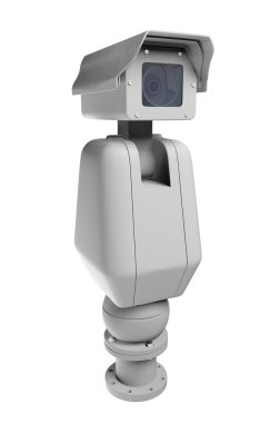 High Speed Pan Tilt Security Camera clipart