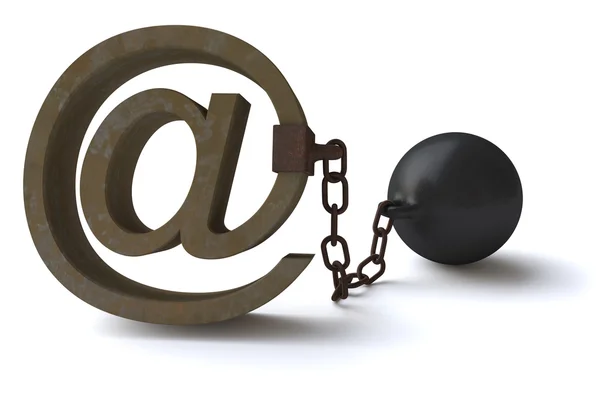 Λογοκρίνει τα e-mails — Φωτογραφία Αρχείου
