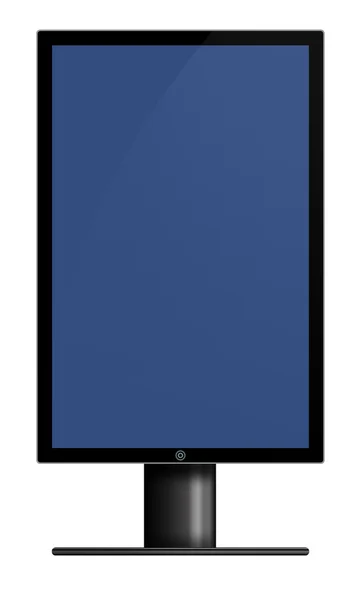 Wysokość ekranu monitora — Zdjęcie stockowe