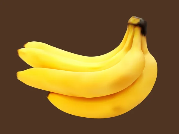 Ilustrace fersh banán banda — Stock fotografie