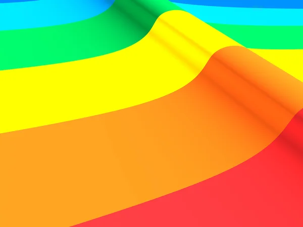 Крупный план радуги — стоковое фото