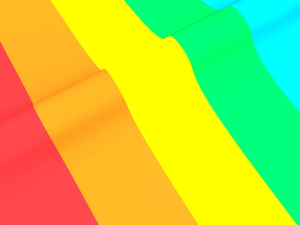 Fechar de um arco-íris — Fotografia de Stock