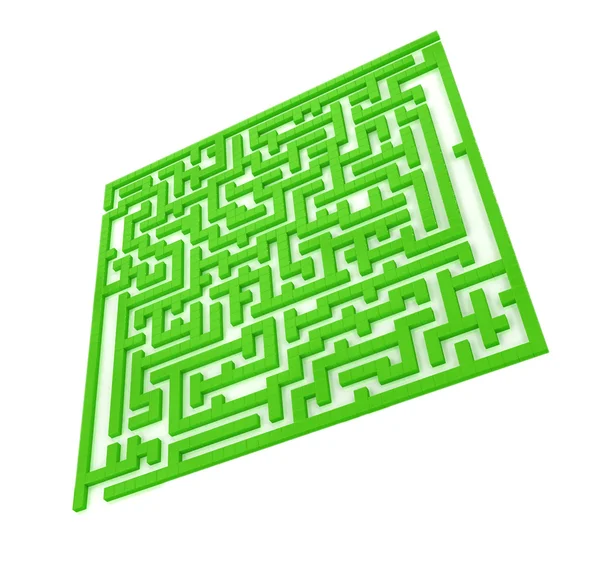O labirinto verde — Fotografia de Stock