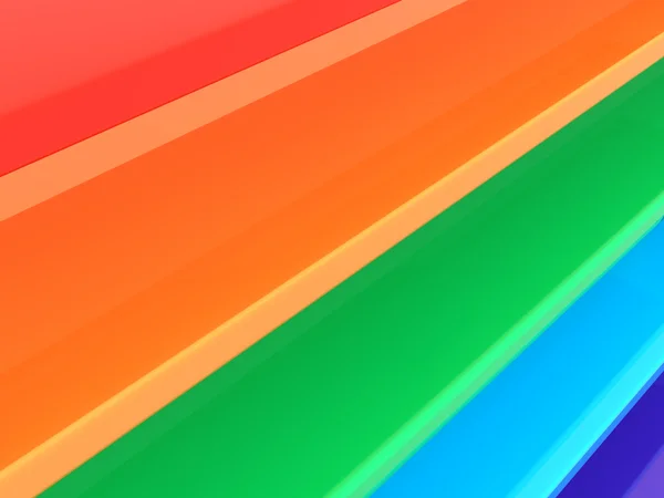Close up van een regenboog — Stockfoto