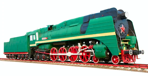 A locomotiva a vapor mais antiga — Fotografia de Stock
