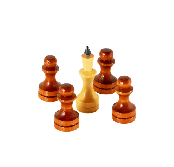 Las piezas de ajedrez —  Fotos de Stock