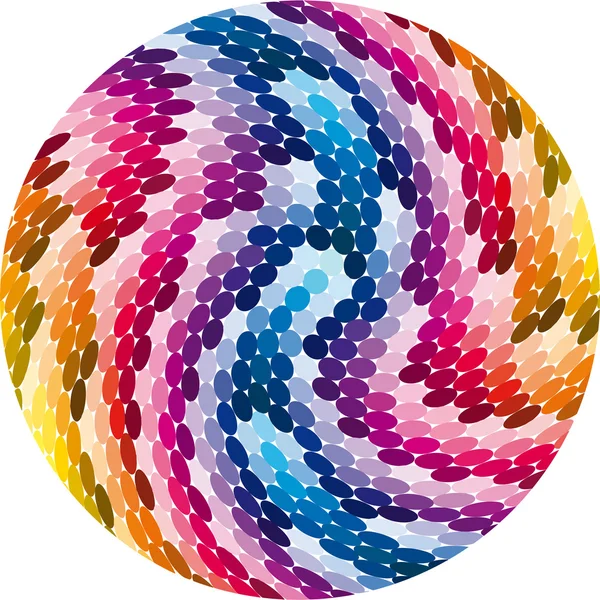 Rainbow Spiral Wave — Stock Photo, Image