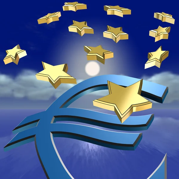 Euro crisis — Stockfoto