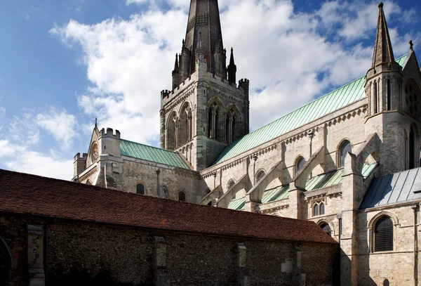 Чичестерский собор, английская церковь — стоковое фото