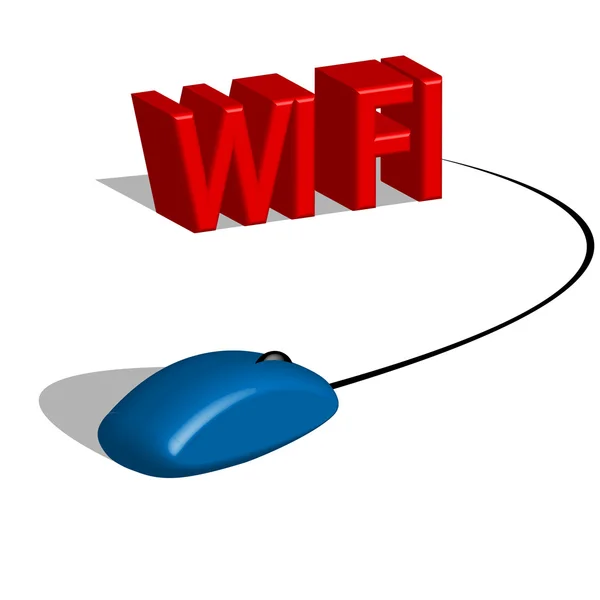Technologie Wi-Fi — Image vectorielle