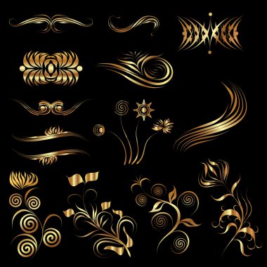 Vector design elements clipart