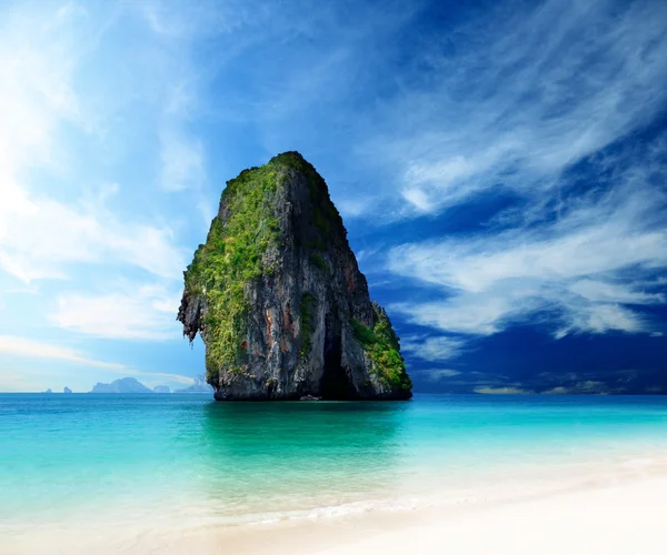 Railay beach i krabi thailand — Stockfoto