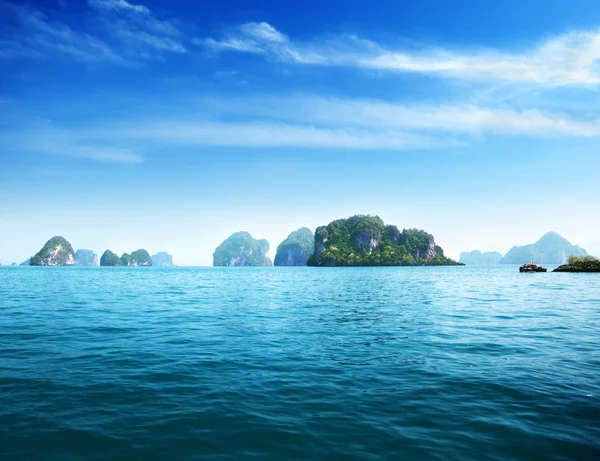Eiland in de andaman zee thailand — Stockfoto