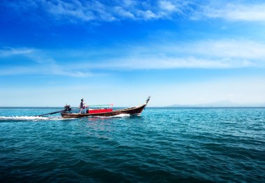 Tayland tropikal deniz tekne