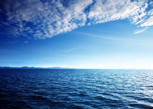Caribbean sea and perfect sky — Stock Photo, Image