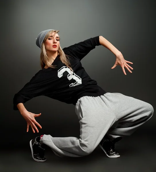 Şık hip hop kız — Stok fotoğraf