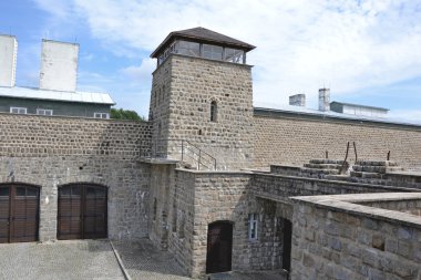 Concentration camp of Mauthausen clipart