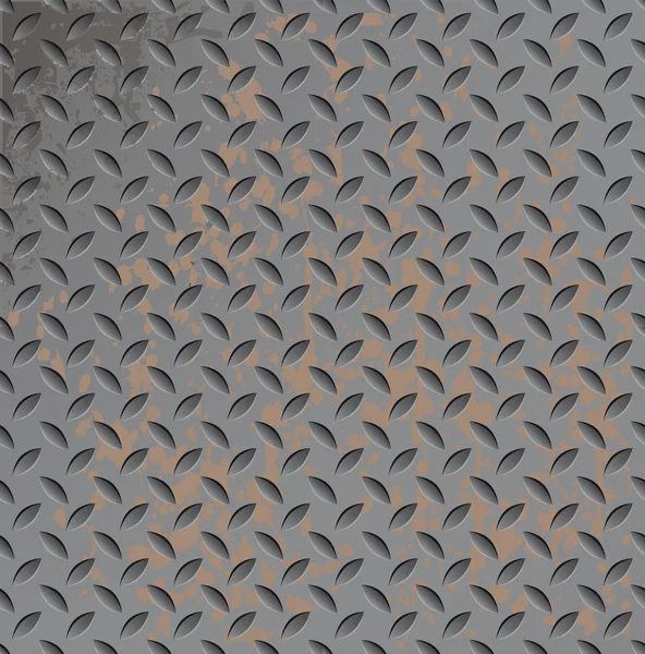 Métal texture rouillée . — Image vectorielle