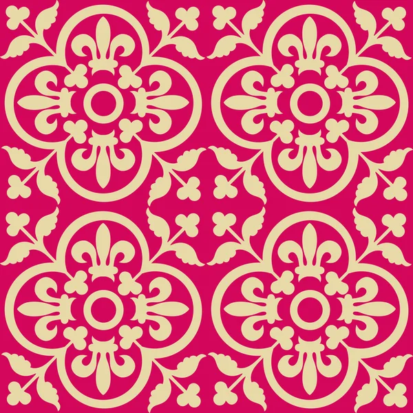 Modèle royal rouge — Image vectorielle