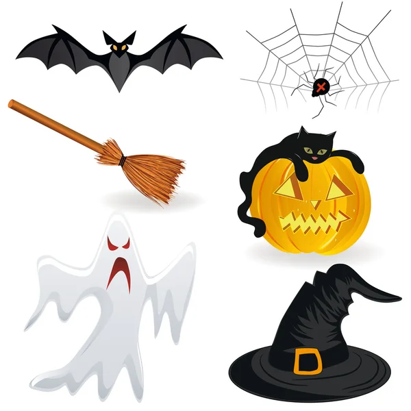 stock vector Halloween icons