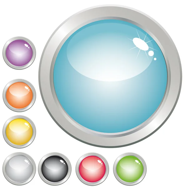 stock vector Buttons for web design.