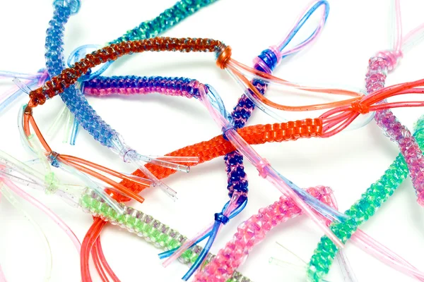 stock image Colorful plastic ropes