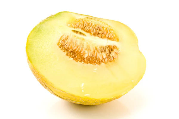 Slice of Cantaloupe melon — Stock Photo, Image