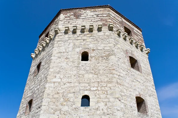 stock image Old tower of Belgrade fortress