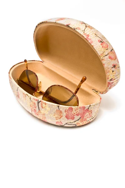Sunglasses in spectacle case — Stock Photo, Image