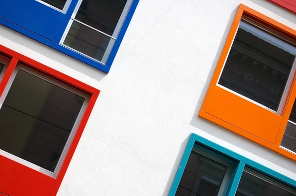 Multi-кольоровий windows — стокове фото
