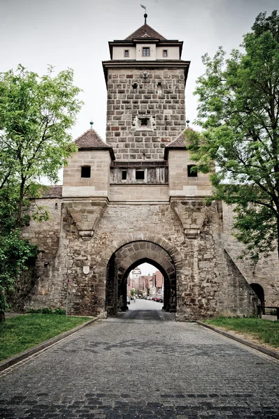 Вежа в Rothenburg — стокове фото