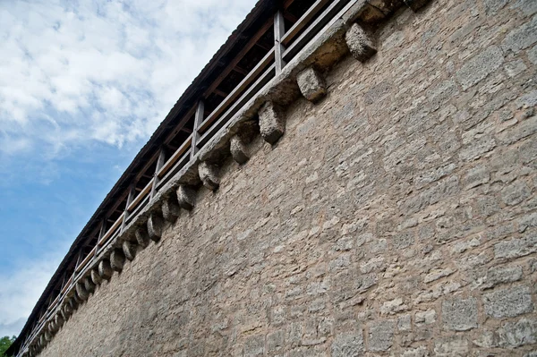 Középkori fal — Stock Fotó