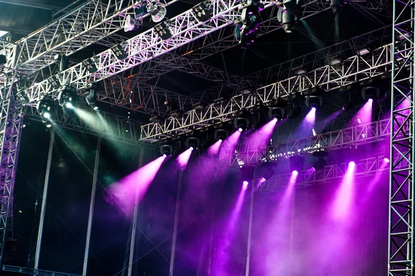 Purple Stage — Stock Photo, Image