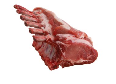 Raw pork foreloin clipart