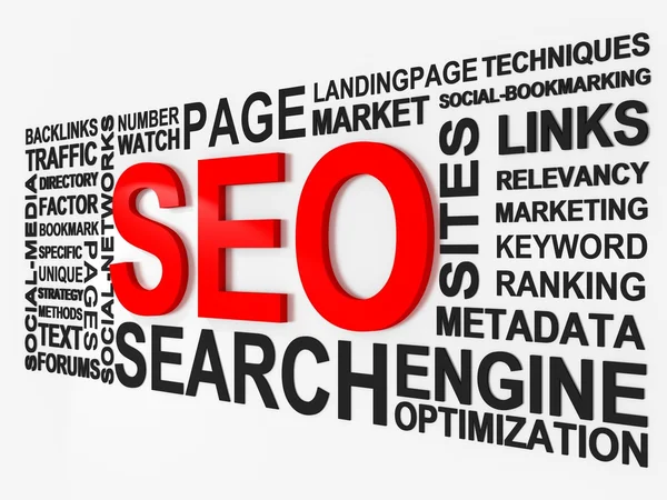 Search Engine Optimization SEO — Stock Photo, Image