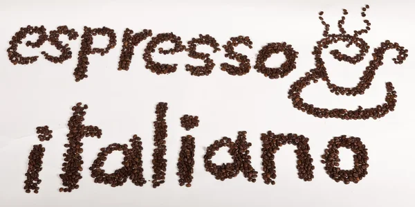 Espresso italiano — Zdjęcie stockowe