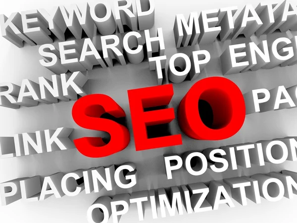 SEO Search Engine Optimization — Stock Photo, Image