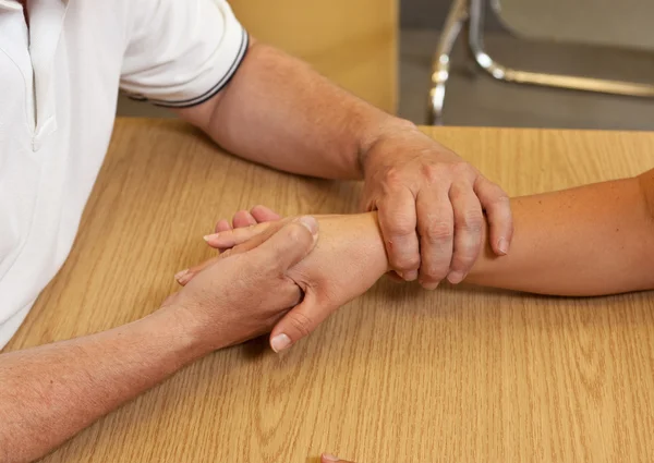 Hand occupational therapy — Stock Photo, Image